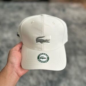 🐊 Lacoste Cream Cap UNISEX